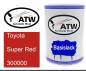 Preview: Toyota, Super Red, 300000: 500ml Lackdose, von ATW Autoteile West.